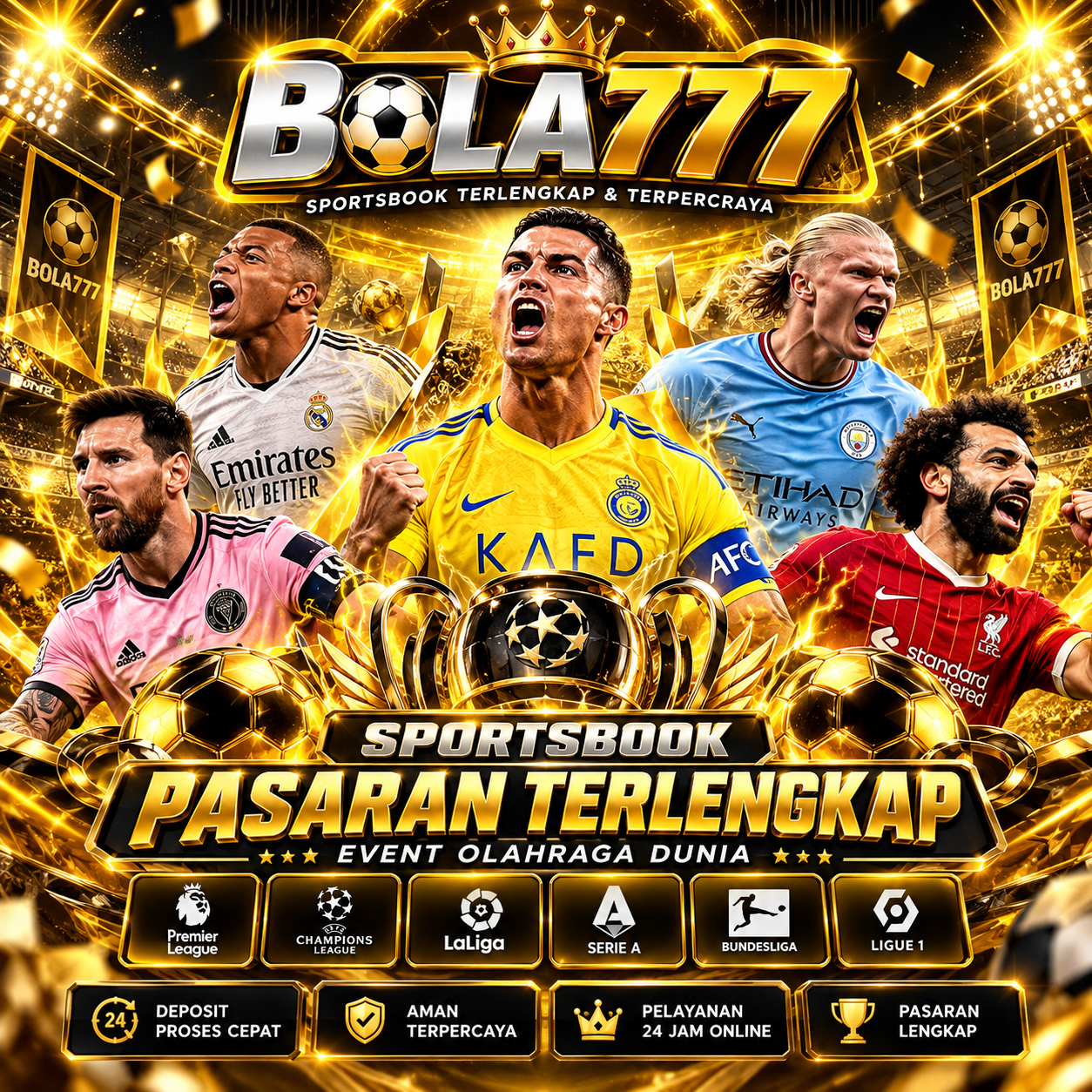 BOLA777 🏆 Tempat Bermain Judi Bola Terpercaya & Resmi 2026